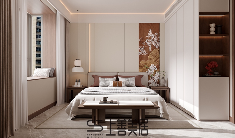 豐瑞苑四室兩廳宋式美學裝修設計