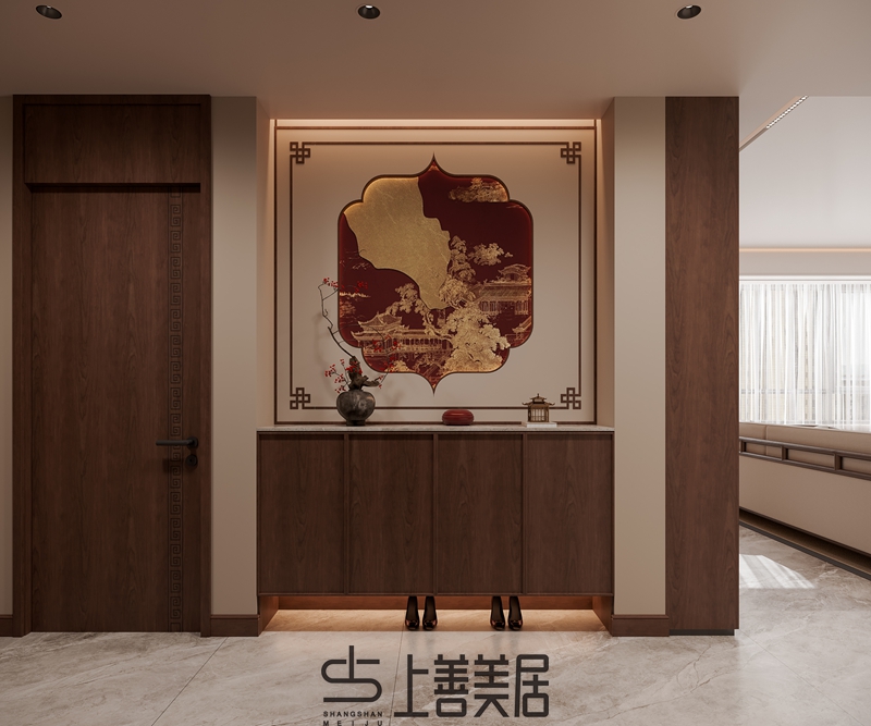 豐瑞苑四室兩廳宋式美學裝修設計