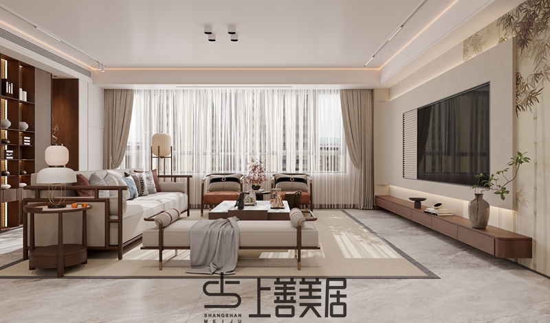 豐瑞苑170平宋式美學效果圖1