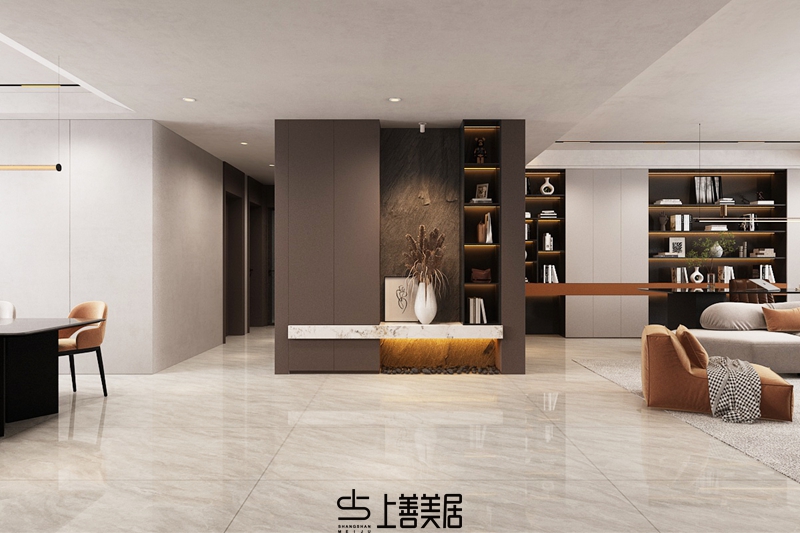 正基九宸251平四室兩廳意式極簡裝修設(shè)計