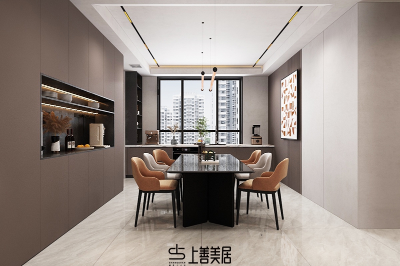 正基九宸251平四室兩廳意式極簡裝修設(shè)計