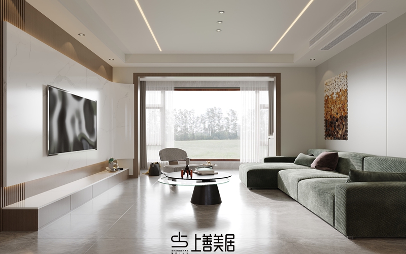 榮盛御府350平現(xiàn)代簡(jiǎn)約風(fēng)格案例