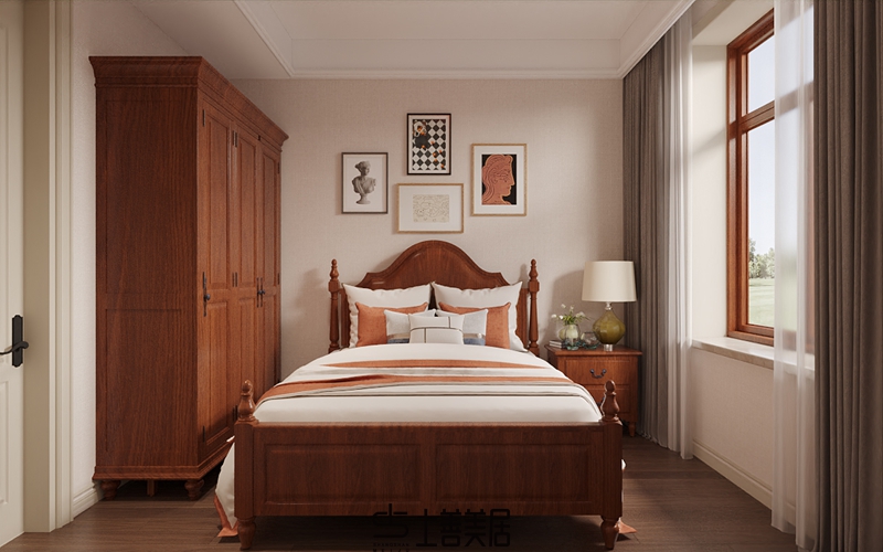 德賢華府160平美式效果圖10