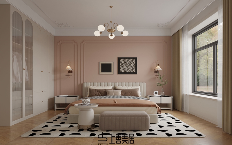 欒城林蔭春天170平米法式裝修設(shè)計