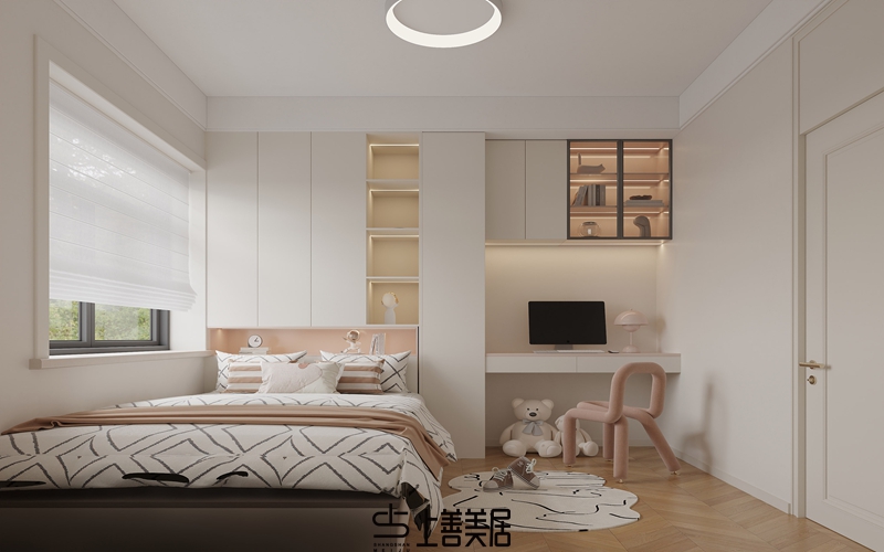 欒城林蔭春天170平米法式裝修設(shè)計