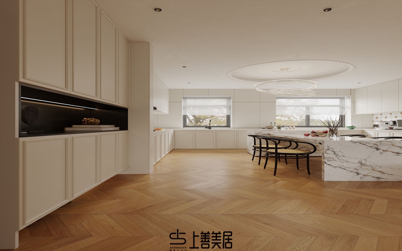 欒城林蔭春天170平米法式裝修設(shè)計