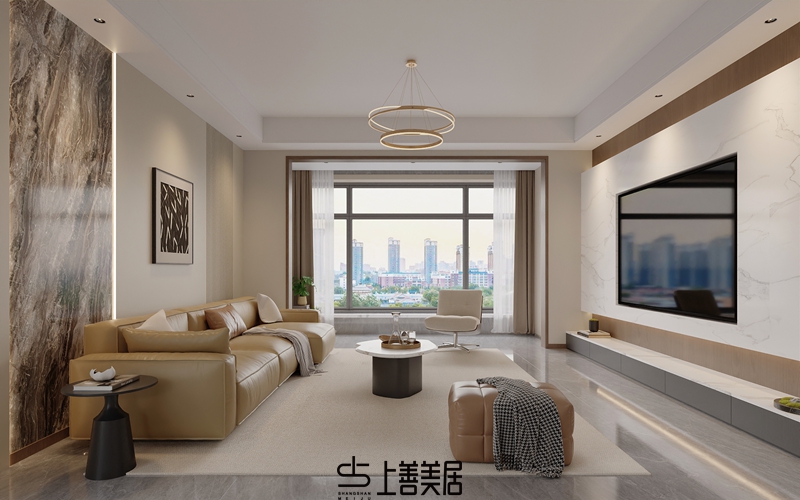 瑞凝府181㎡現(xiàn)代輕奢風格效果圖