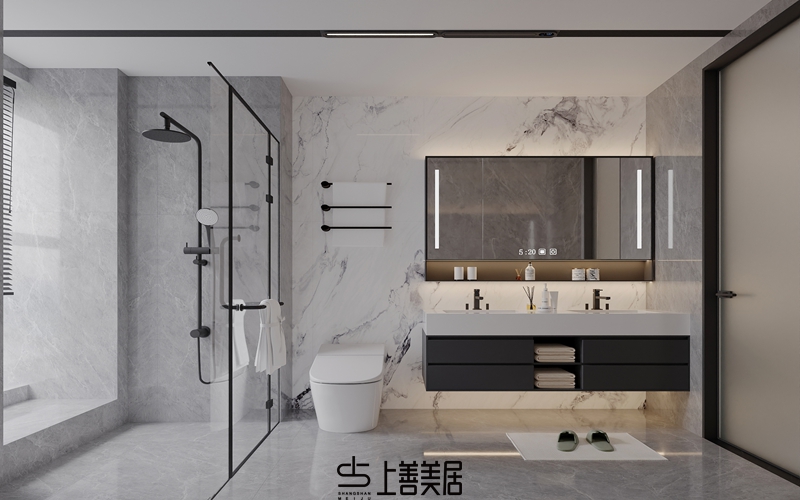 瑞凝府181㎡現(xiàn)代輕奢風格效果圖