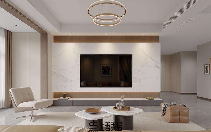 瑞凝府181㎡現(xiàn)代輕奢風格效果圖