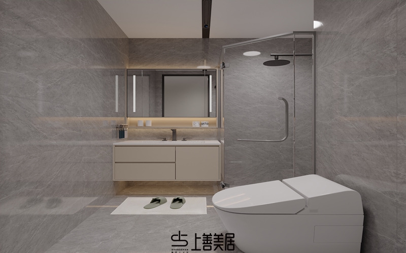 瑞凝府181現(xiàn)代輕奢裝修設計13