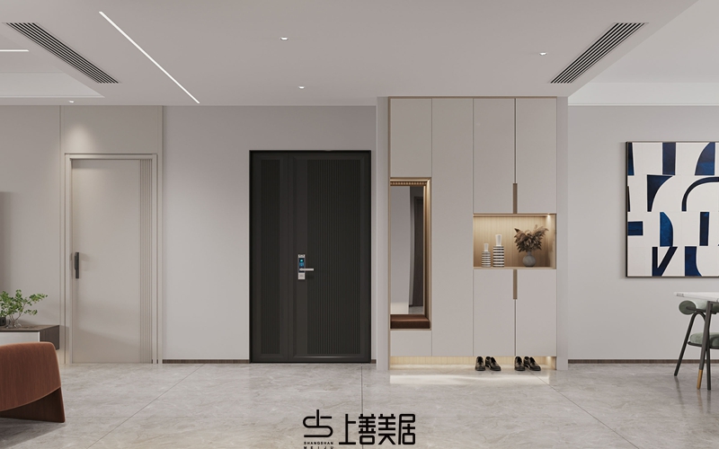 德賢華府160平簡歐風(fēng)格效果圖