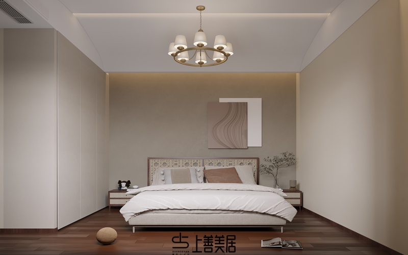 孔雀城350㎡田園風(fēng)別墅裝修設(shè)計