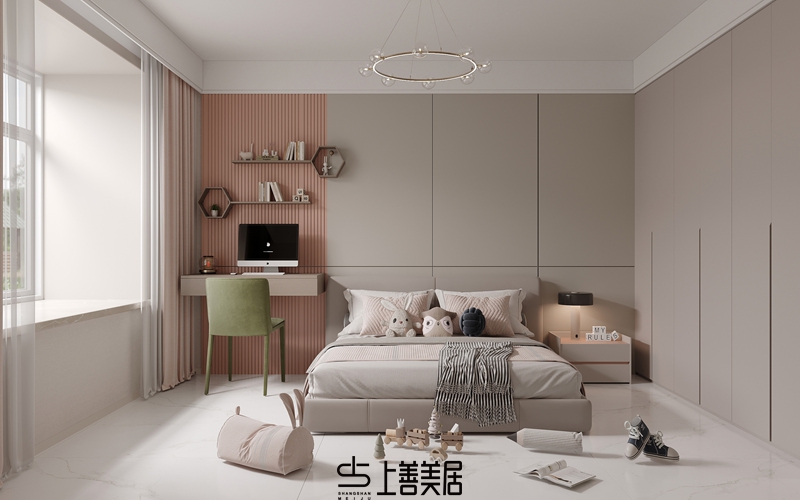 康城紫玉府140現(xiàn)代簡約風格效果圖08