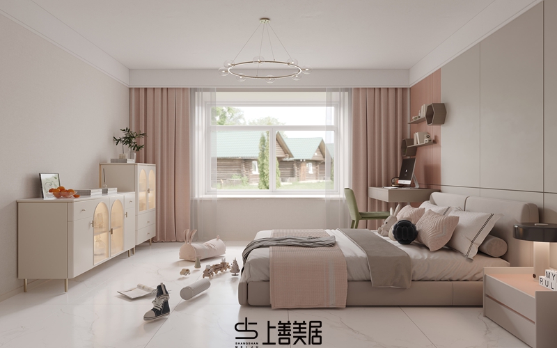 康城紫玉府140現(xiàn)代簡約風格效果圖16