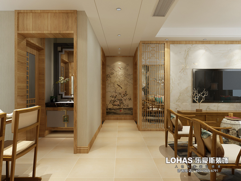 玫瑰灣/140㎡/新中式