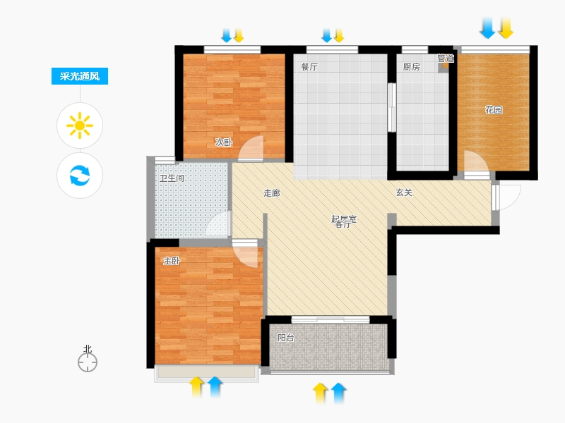 采光通風(fēng)圖