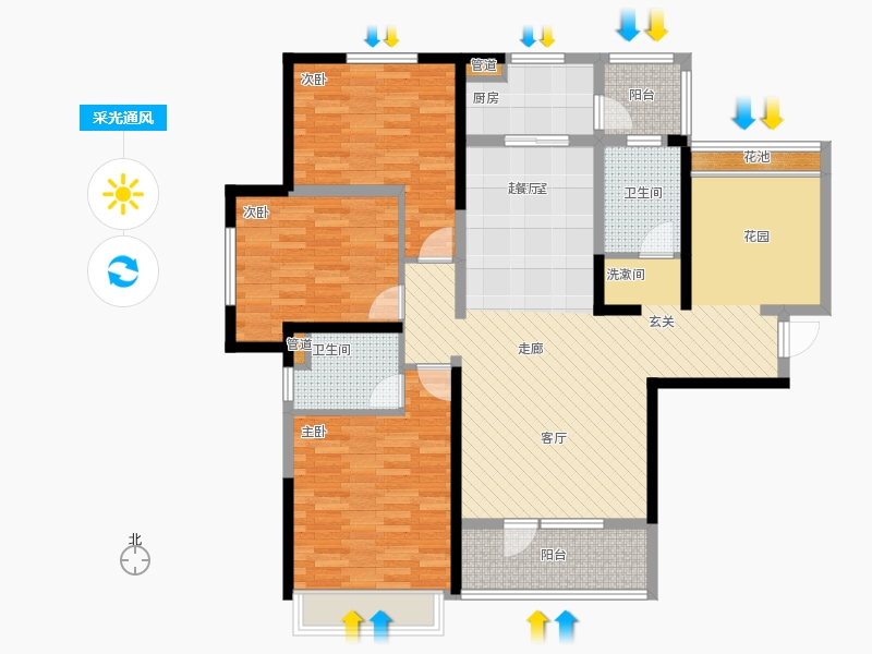 采光通風圖